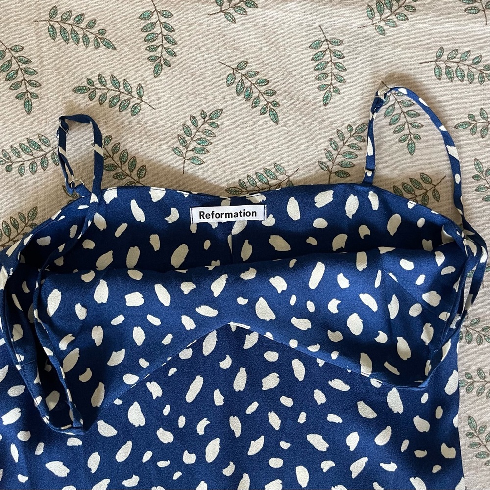 Reformation Crimini Dress Moray - Picture 6 of 7